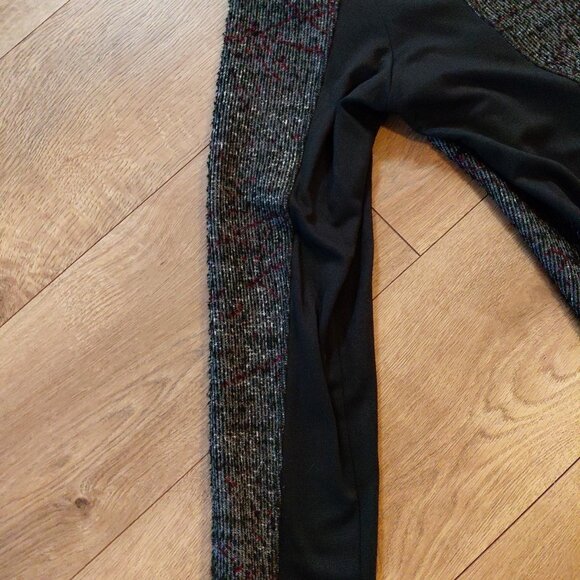 Parsley and Sage Women's Cardigan Art to Wear Black Tweed Open Front Large - Picture 9 of 11